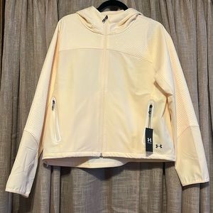 NWT UA Storm Light Weight Hooded Jacket Size L